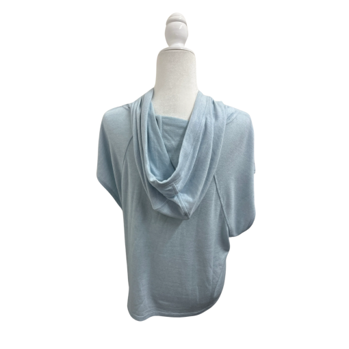 Donna Karan Active Women's Blue Short Sleeve Hoodie XL - Sweatshirt - Image 2