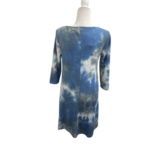 MSK Women's Blue Tie Dye Dress - Small - Casual Dresses - Image 2