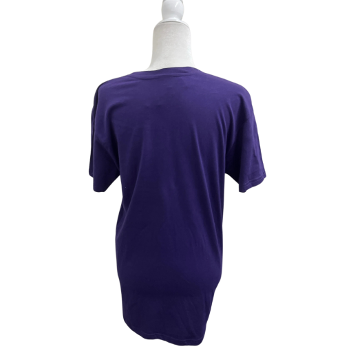 Purple I Love NY T-Shirt - Large - Graphic Tee - NYC Apparel - Image 2