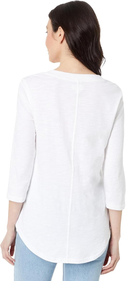 CeCe Women's White Tie Sleeve V-Neck Top - Size S - Blouses - Image 2