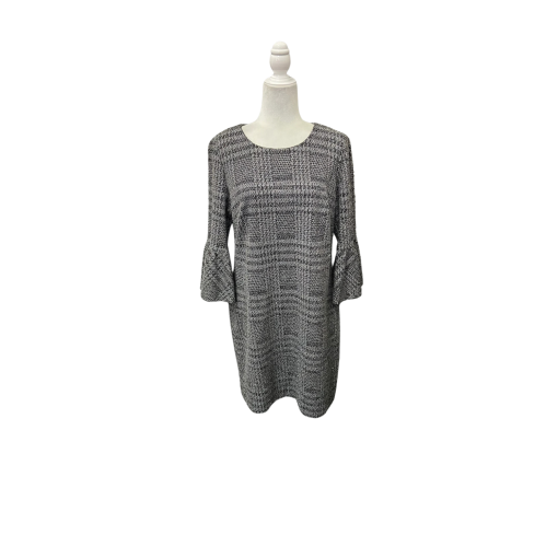 Calvin Klein Women's Gray Tweed Dress Size 14 - Cocktail Dress
