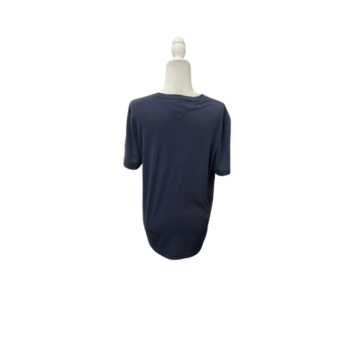 Tommy Hilfiger Navy Graphic Tee Shirt Medium - Men's Top