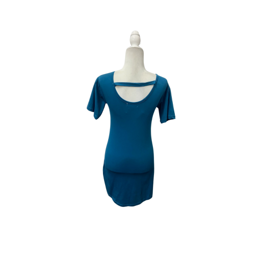 Mea Eor Teal Mini Dress - Size M - Women's Casual Dresses