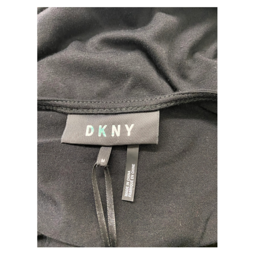 DKNY Black Scoop Neck Blouse Women's Medium Top - Fashion Shirt - Image 2