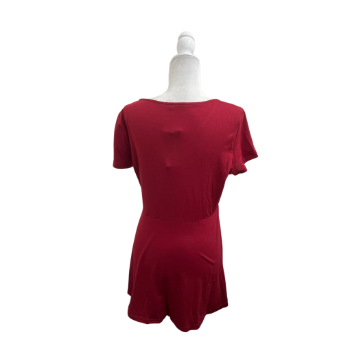 Zeagoo Women's Red Mini Dress - Size L - Summer Dresses
