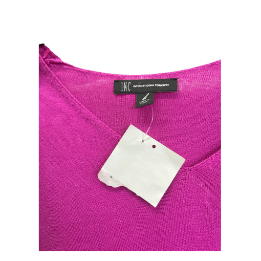 INC Women's V-Neck Sweater - XS - Purple - Knit Top - Image 2