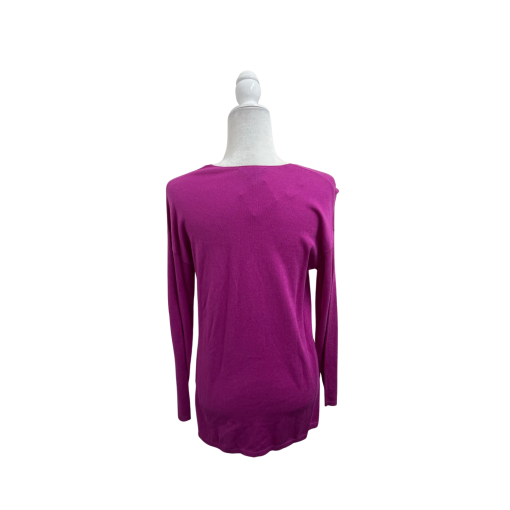 INC Women's V-Neck Sweater - XS - Purple - Knit Top