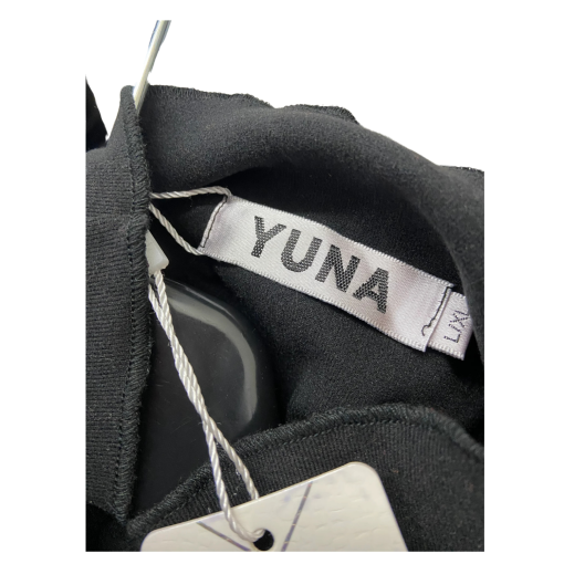 YUNA Fashion Black Long Sleeve Top Women's L/XL - Blouses & Shirts - Image 2