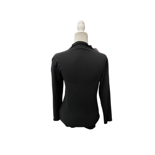 YUNA Fashion Black Long Sleeve Top Women's L/XL - Blouses & Shirts