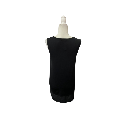 Vince Camuto Black Sleeveless Tank Top Small - Women's Blouse
