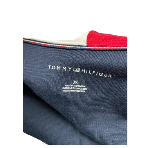 Tommy Hilfiger Navy Dress 3X Women's Polo Dress Shirt - Image 2