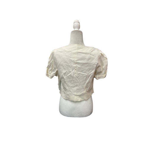 Antonio Melani Ivory Bolero Jacket Size 6 - Women's Tops