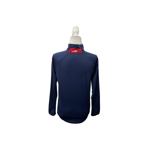 RLX Ralph Lauren Navy Golf Pullover Shirt - Large