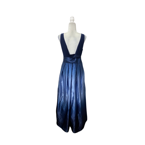 SLNY Women's Navy Blue Formal Dress Size 10 - Evening Gown