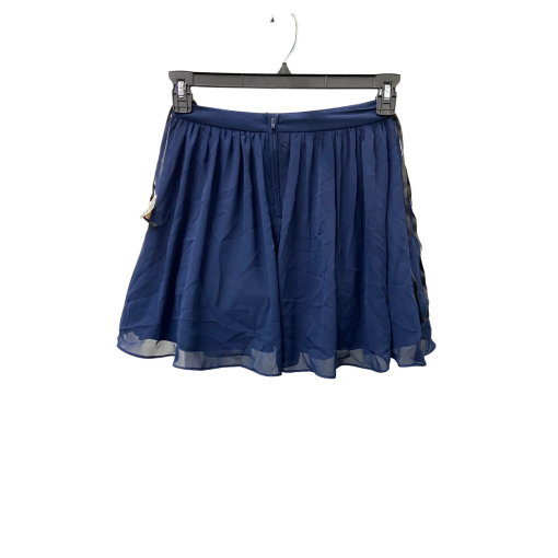 B-darlin Navy Chiffon Skirt 3/4 - Women's Party Skirt