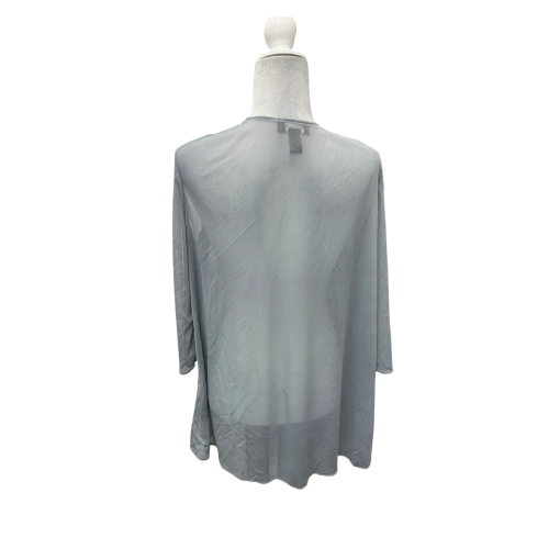 R&M Richards Women's Plus Size Blue Cardigan Sweater - Size 18