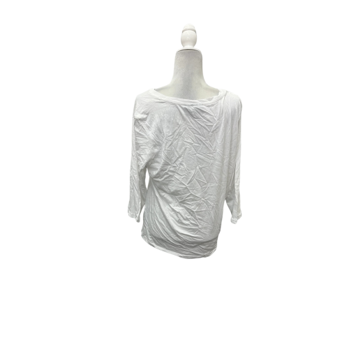 Caribbean Joe White Christmas Tee Shirt XL Women's Top