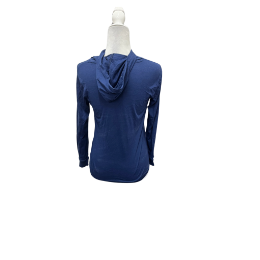 I-D IDEOLOGY Navy Hoodie Long Sleeve Shirt - Men's Apparel